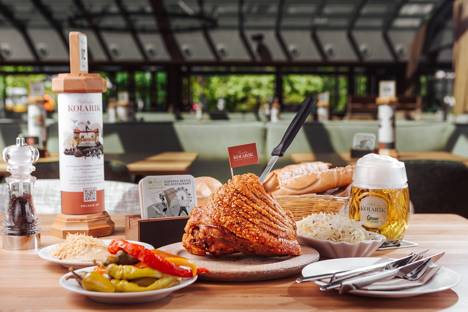 Luftburg – Kolarik im Prater – Europas bestes Biorestaurant